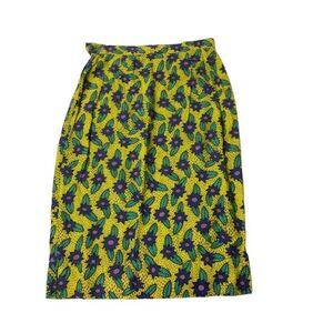 Vintage Floral Patterned Skirt